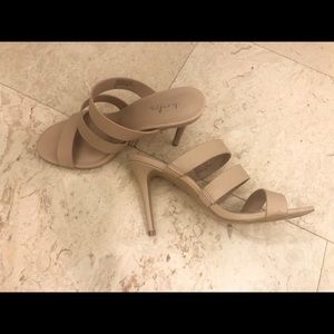 Nude Strappy Heels